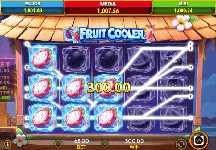 Fruit Cooler grunnspillgevinst
